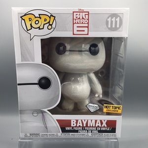 111 Disney Big Hero 6 Baymax Diamond Funko Pop